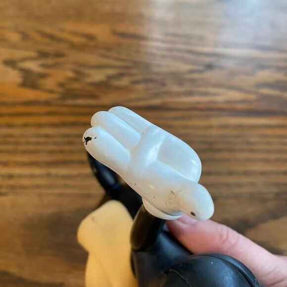 Vintage 7” Hard Plastic Mickey Mouse Posable Moveable‎ Figure Disney - Picture 9 of 11